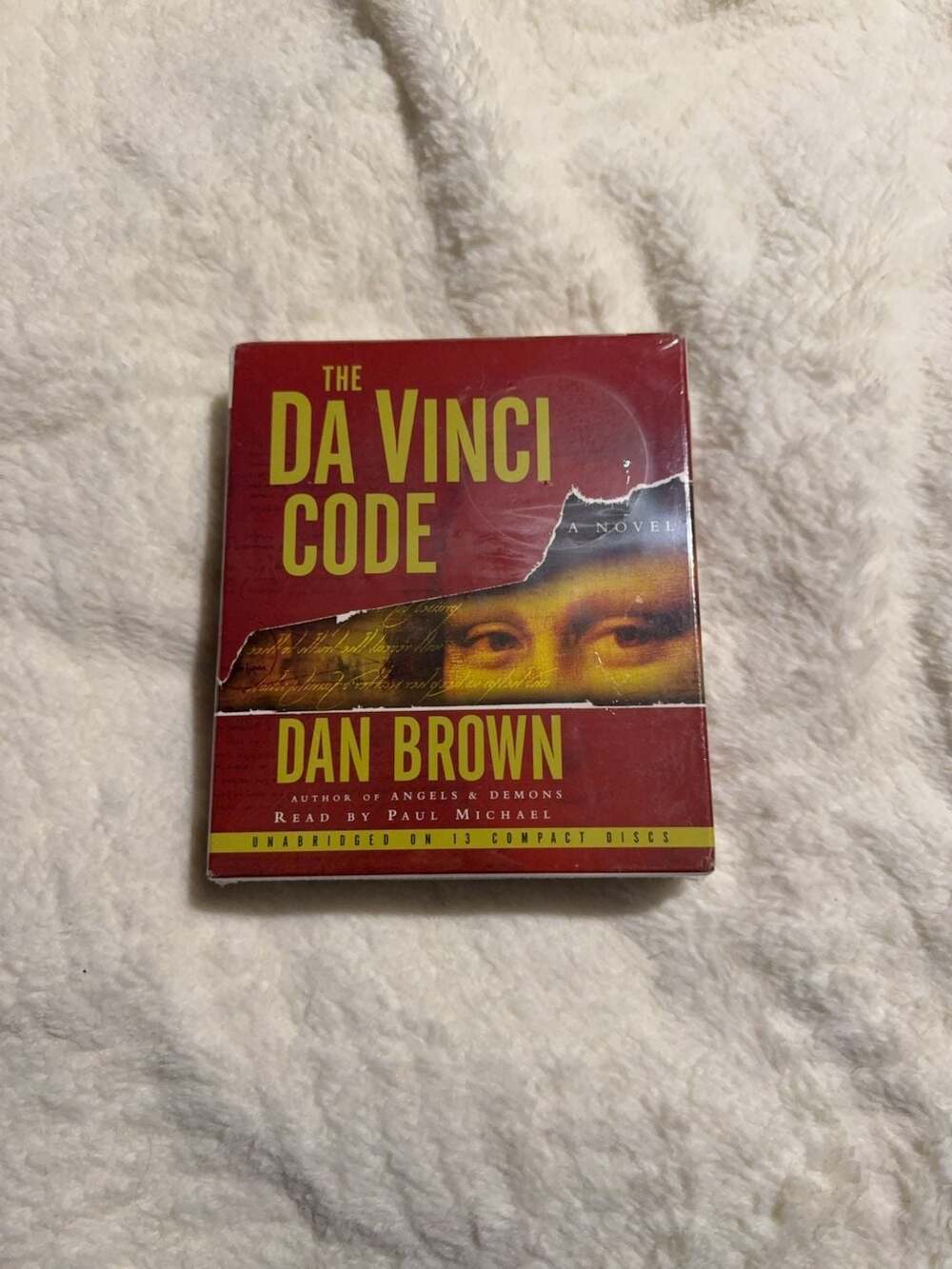 The Da Vinci Code by Dan Brown Unabridged Audiobook 13 Compact Discs